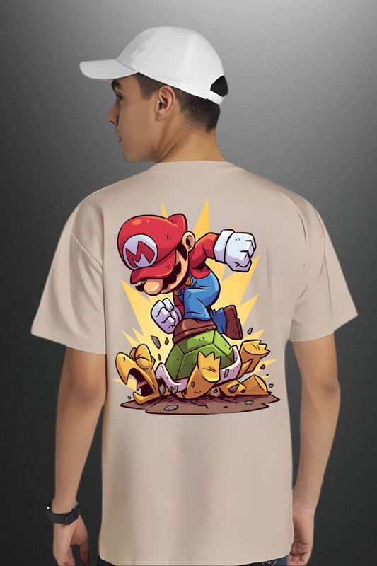 Mario Stomping Turtle
