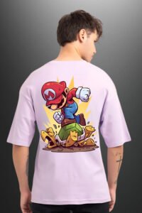 Mario Stomping Turtle