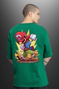 Mario Stomping Turtle