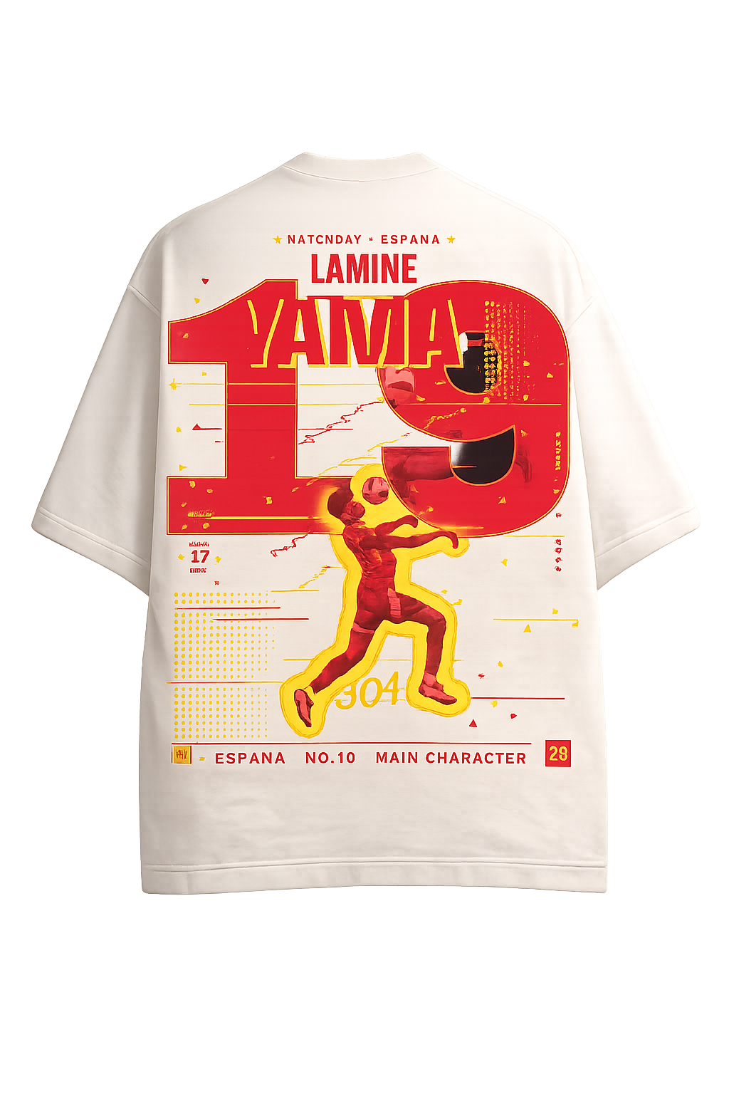 Lamine Yamal 19 Oversized T-Shirt