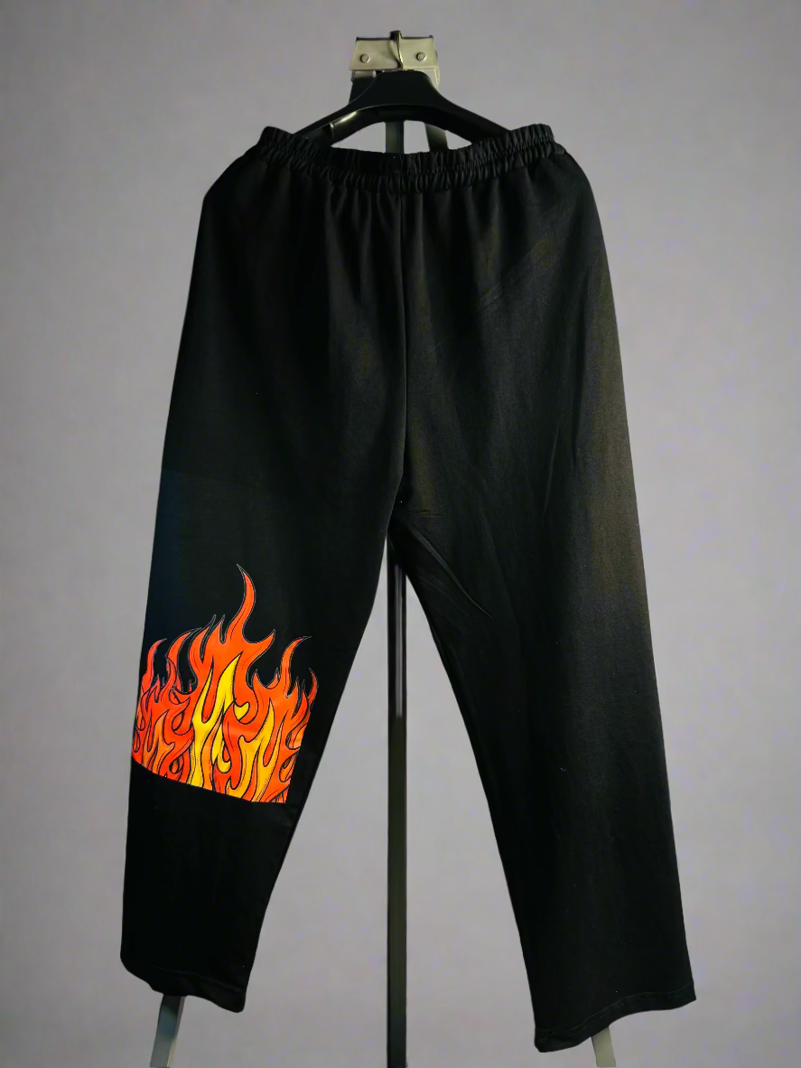 Molten Rage joggers for men with breathable stretch fabric, view 2