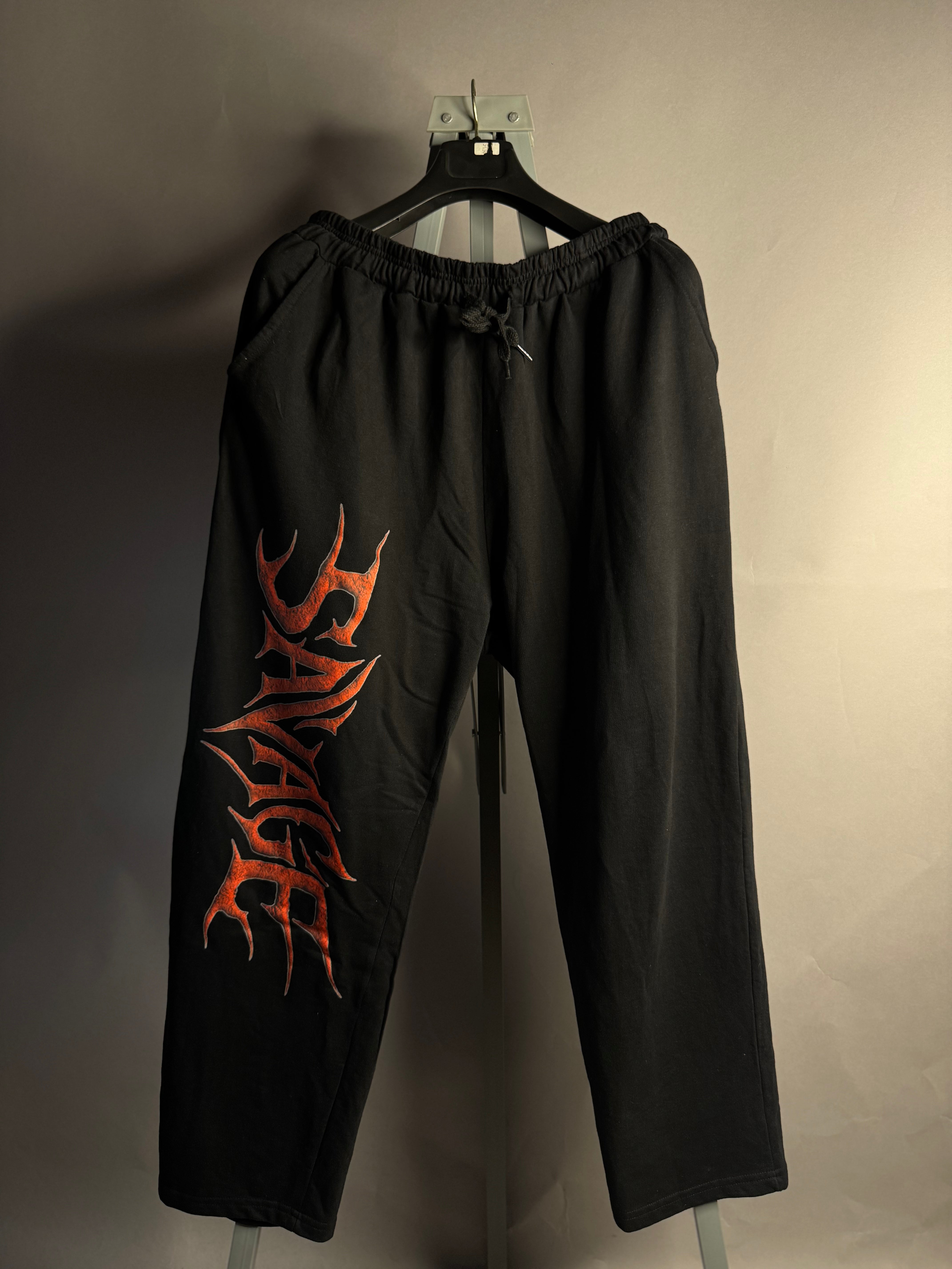 Savage joggers for men with tapered fit and adjustable waist
