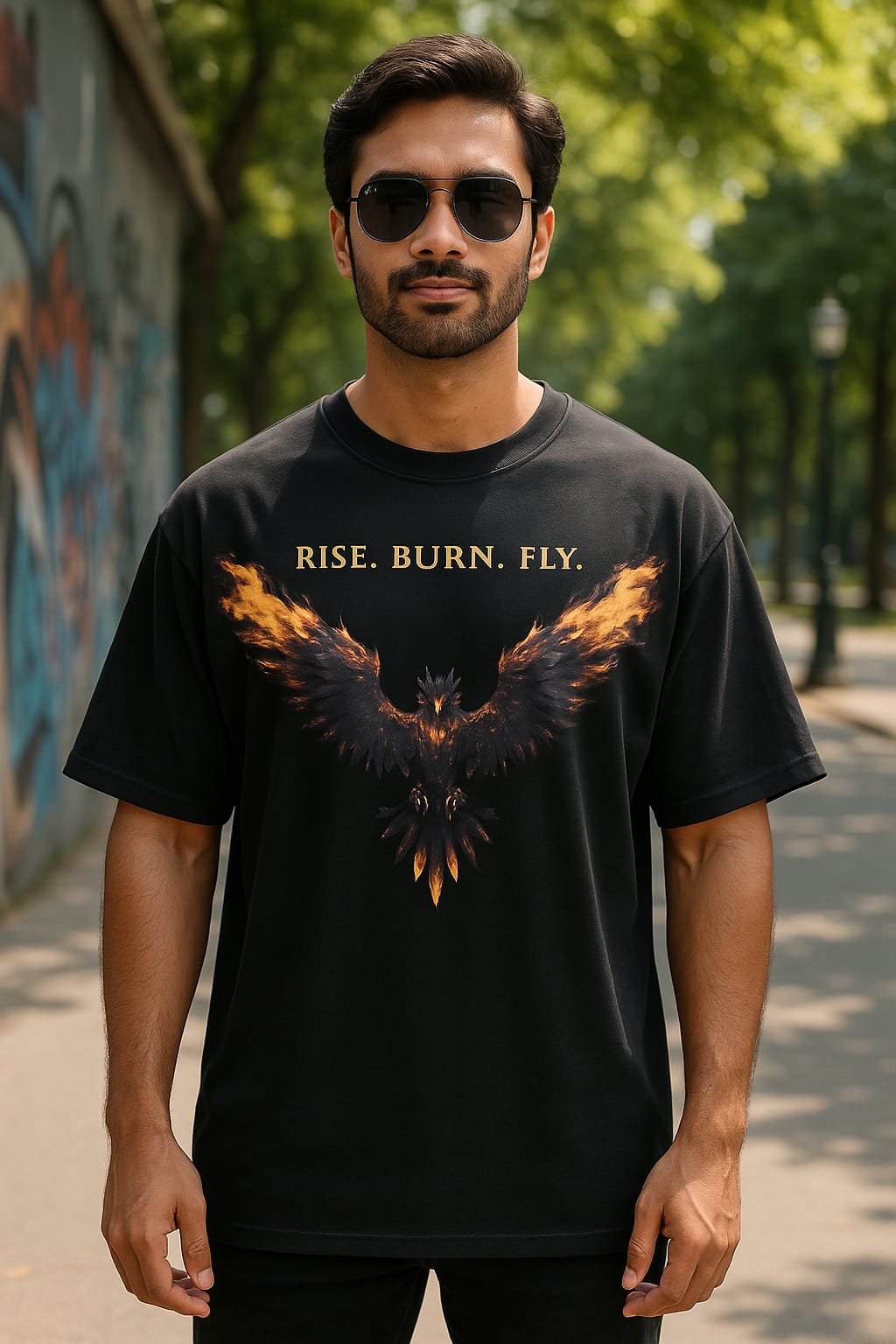 RISE. BURN. FLY.