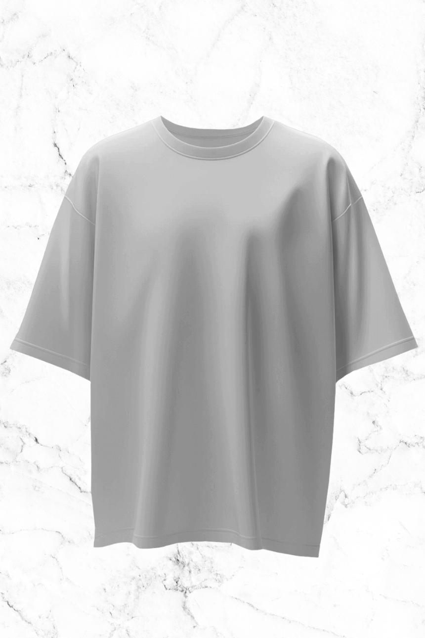Solid White Oversized T-shirt